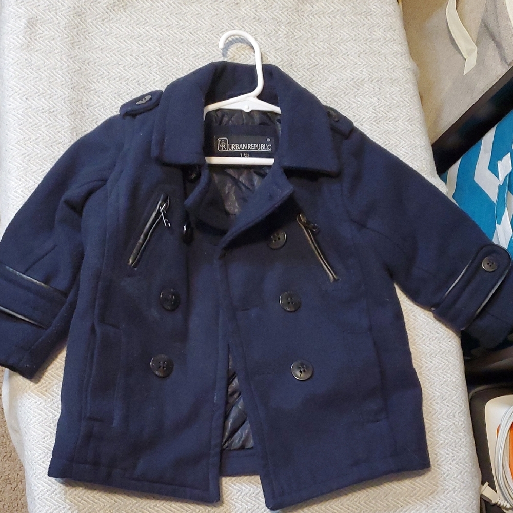 Urban Republic Dark Blue Kids Peacoat